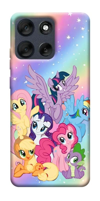 Чохол itsPrint Little pony для Motorola Moto G56 5G, дитячі, купити оптом з доставкою