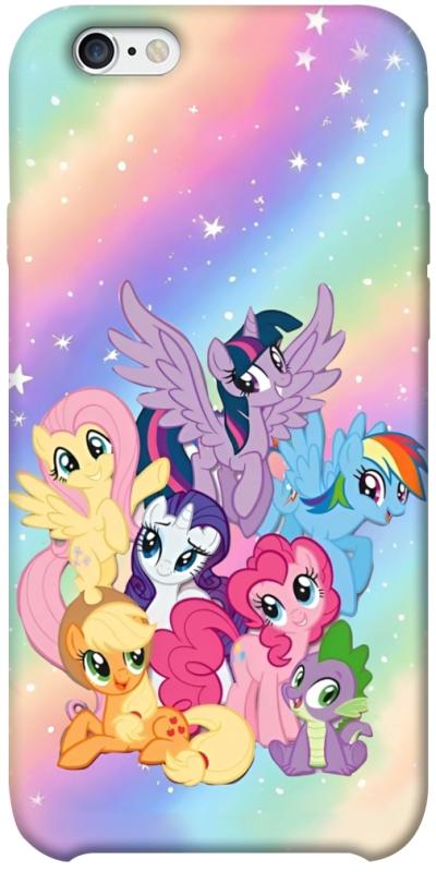 Чехол itsPrint Little pony для Apple iPhone 6/6s plus (5.5"), детские, купить оптом с доставкой