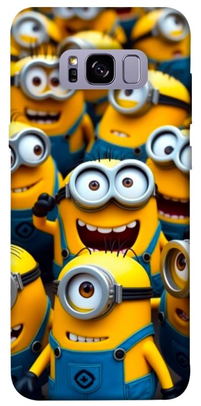 Чехол itsPrint Minions для Samsung G955 Galaxy S8 Plus, детские, купить оптом с доставкой