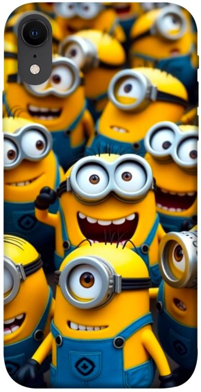 Чехол itsPrint Minions для Apple iPhone XR (6.1"), детские, купить оптом с доставкой