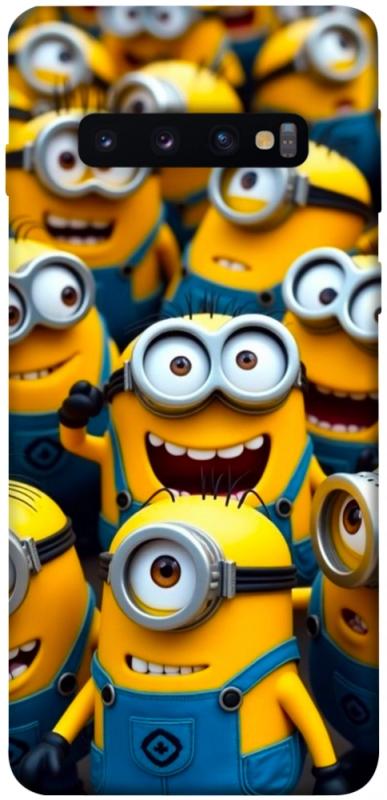 Чехол itsPrint Minions для Samsung Galaxy S10, детские, купить оптом с доставкой