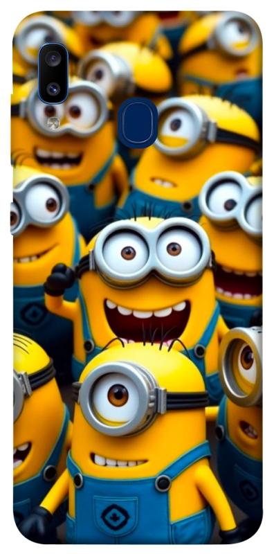 Чехол itsPrint Minions для Samsung Galaxy A20 / A30, детские, купить оптом с доставкой