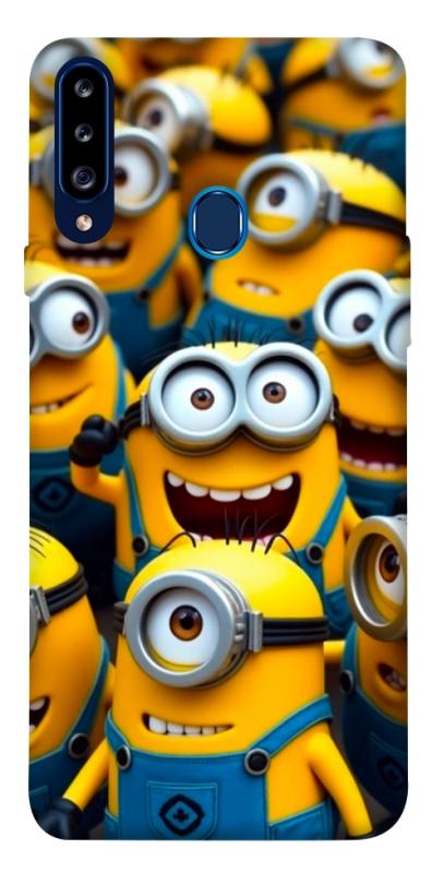 Чехол itsPrint Minions для Samsung Galaxy A20s, детские, купить оптом с доставкой