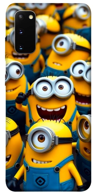 Чехол itsPrint Minions для Samsung Galaxy S20, детские, купить оптом с доставкой