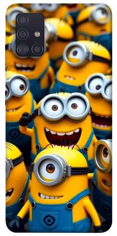 Чехол itsPrint Minions для Samsung Galaxy A51, детские, купить оптом с доставкой