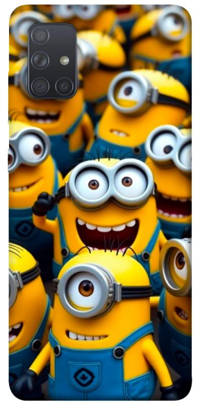 Чехол itsPrint Minions для Samsung Galaxy A71, детские, купить оптом с доставкой
