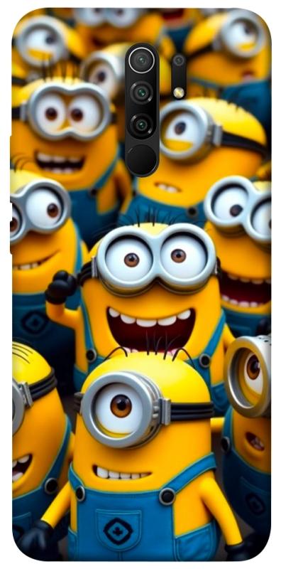 Чехол itsPrint Minions для Xiaomi Redmi 9, детские, купить оптом с доставкой