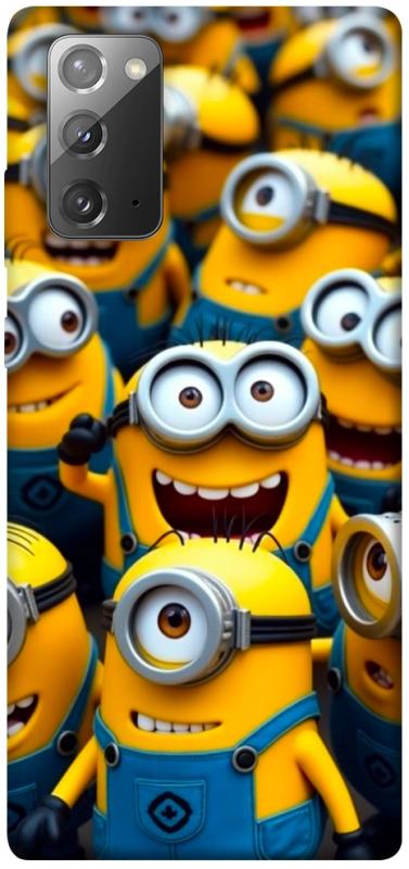 Чехол itsPrint Minions для Samsung Galaxy Note 20, детские, купить оптом с доставкой