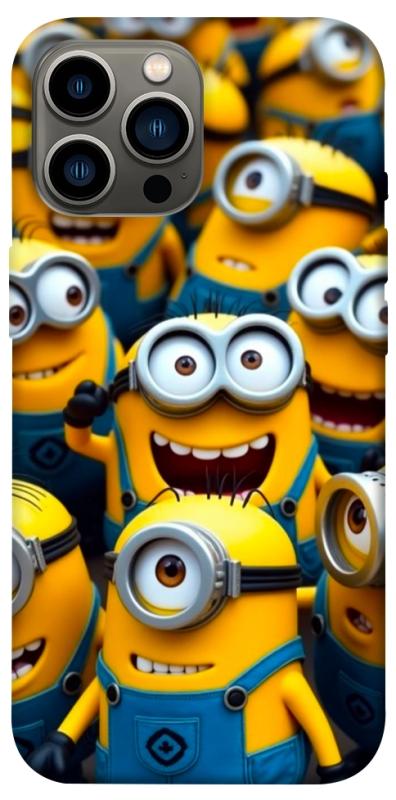 Чехол itsPrint Minions для Apple iPhone 12 Pro Max (6.7"), детские, купить оптом с доставкой