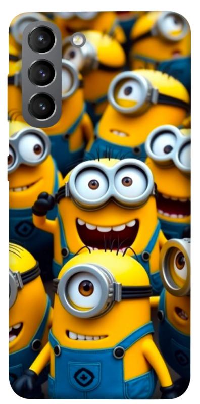Чохол itsPrint Minions для Samsung Galaxy S21, дитячі, купити оптом з доставкою