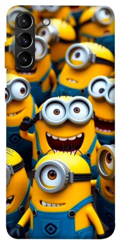 Чехол itsPrint Minions для Samsung Galaxy S21+, детские, купить оптом с доставкой