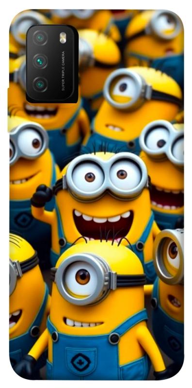 Чохол itsPrint Minions для Xiaomi Poco M3, дитячі, купити оптом з доставкою