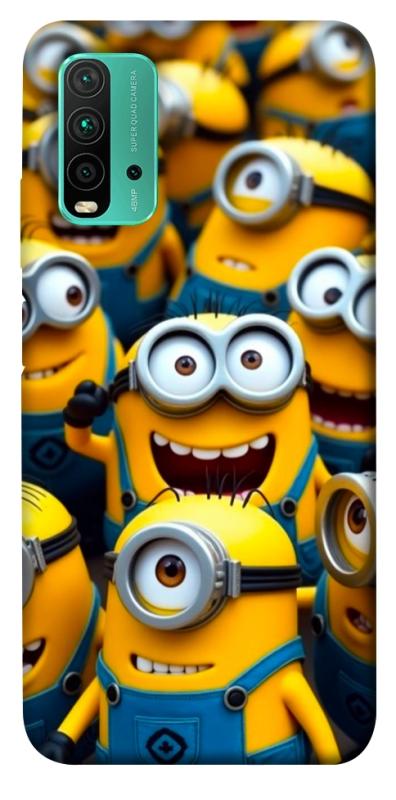 Чехол itsPrint Minions для Xiaomi Redmi Note 9 4G / Redmi 9 Power / Redmi 9T, детские, купить оптом с доставкой