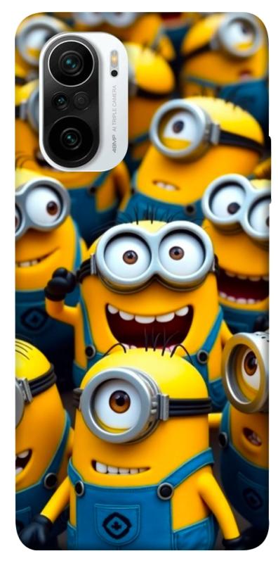 Чохол itsPrint Minions для Xiaomi Redmi K40 / K40 Pro / K40 Pro+ / Poco F3, дитячі, купити оптом з доставкою