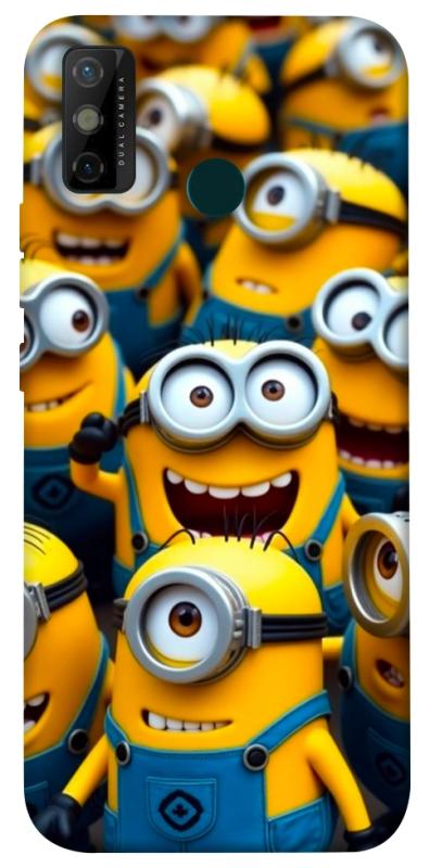Чохол itsPrint Minions для TECNO Spark 6 Go, дитячі, купити оптом з доставкою
