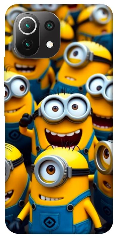 Чехол itsPrint Minions для Xiaomi Mi 11 Lite, детские, купить оптом с доставкой