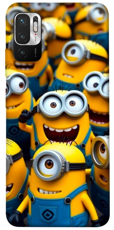 Чехол itsPrint Minions для Xiaomi Redmi Note 10 5G, детские, купить оптом с доставкой
