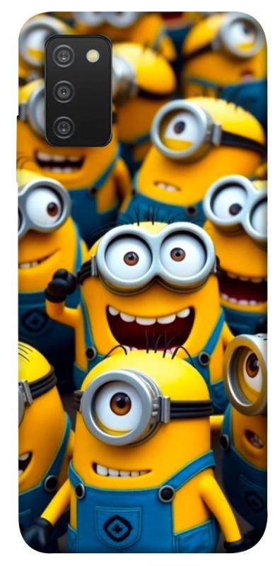 Чехол itsPrint Minions для Samsung Galaxy A03s, детские, купить оптом с доставкой
