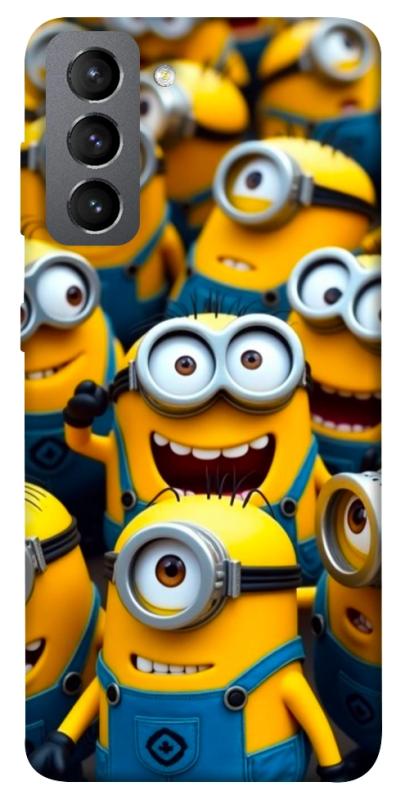 Чехол itsPrint Minions для Samsung Galaxy S21 FE, детские, купить оптом с доставкой