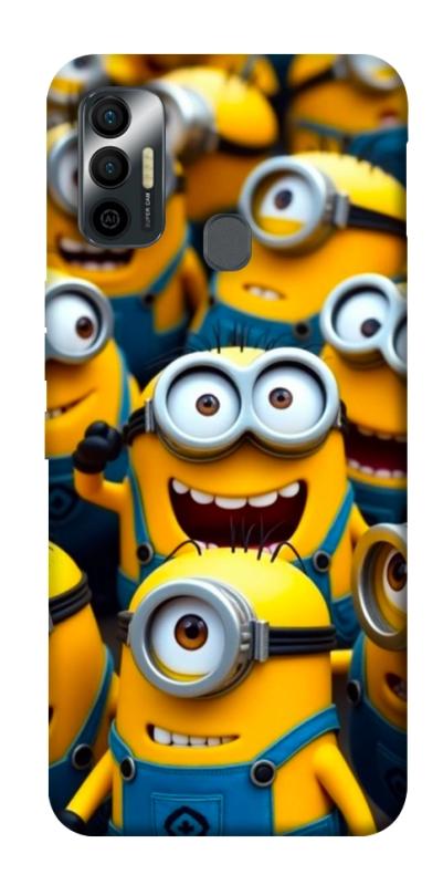Чехол itsPrint Minions для TECNO Spark 7, детские, купить оптом с доставкой