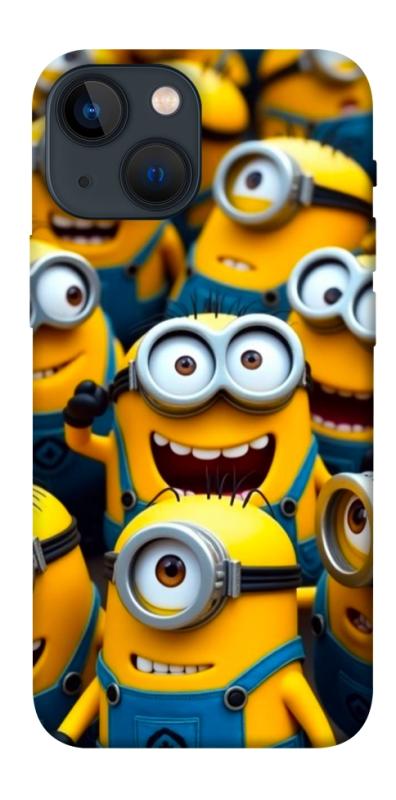 Чехол itsPrint Minions для Apple iPhone 13 mini (5.4"), детские, купить оптом с доставкой
