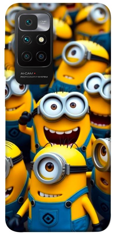 Чохол itsPrint Minions для Xiaomi Redmi 10, дитячі, купити оптом з доставкою