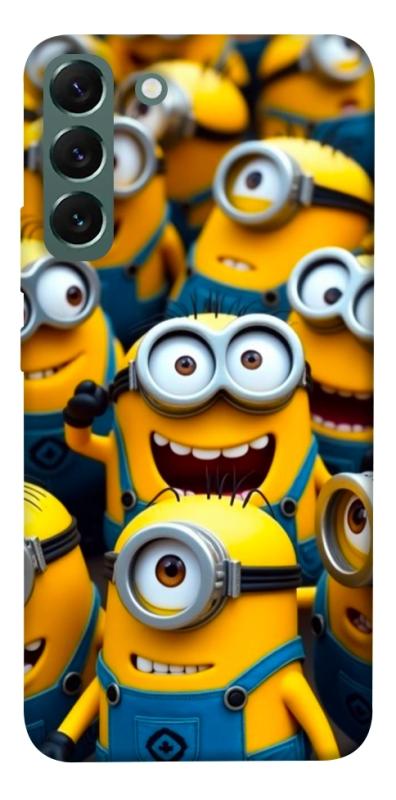 Чехол itsPrint Minions для Samsung Galaxy S22+, детские, купить оптом с доставкой