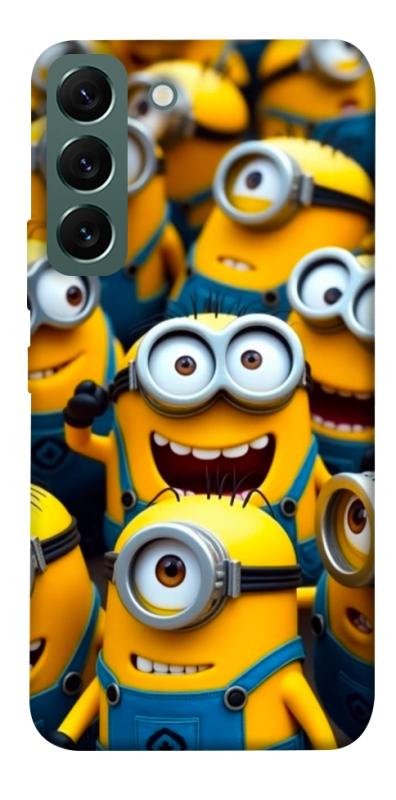 Чехол itsPrint Minions для Samsung Galaxy S22, детские, купить оптом с доставкой