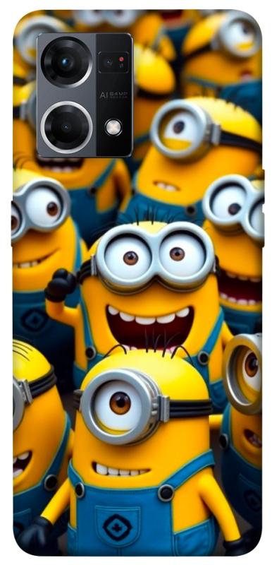 Чохол itsPrint Minions для Oppo Reno 7 4G, дитячі, купити оптом з доставкою