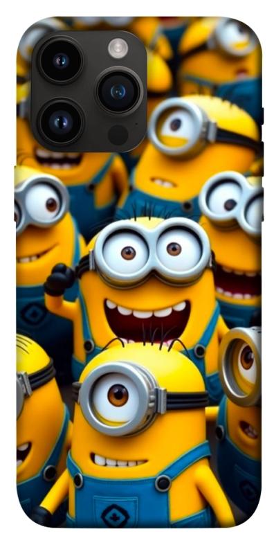 Чехол itsPrint Minions для Apple iPhone 14 Pro Max (6.7"), детские, купить оптом с доставкой