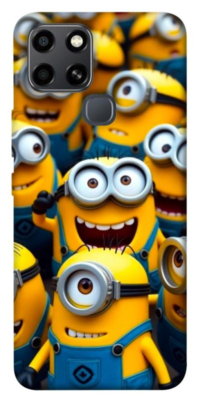 Чехол itsPrint Minions для Infinix Smart 6, детские, купить оптом с доставкой