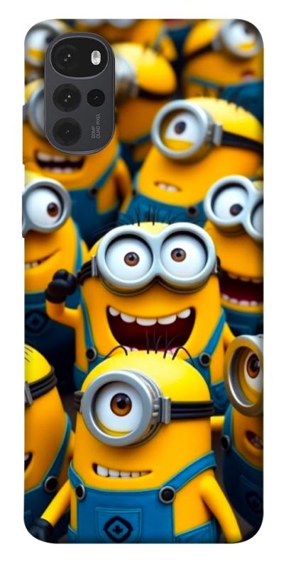 Чохол itsPrint Minions для Motorola Moto G22, дитячі, купити оптом з доставкою