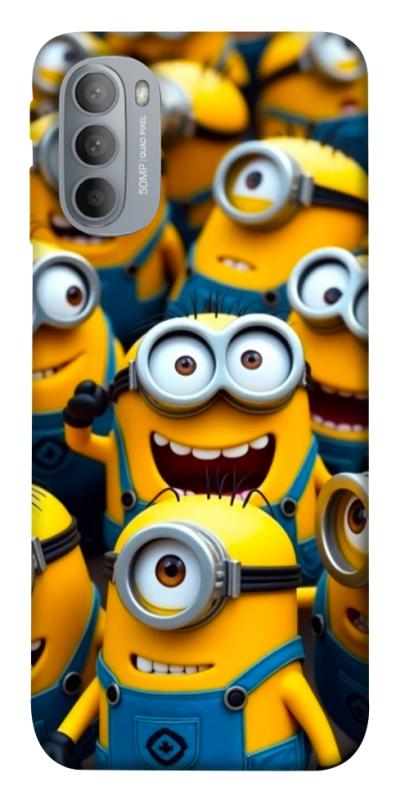 Чохол itsPrint Minions для Motorola Moto G31, дитячі, купити оптом з доставкою