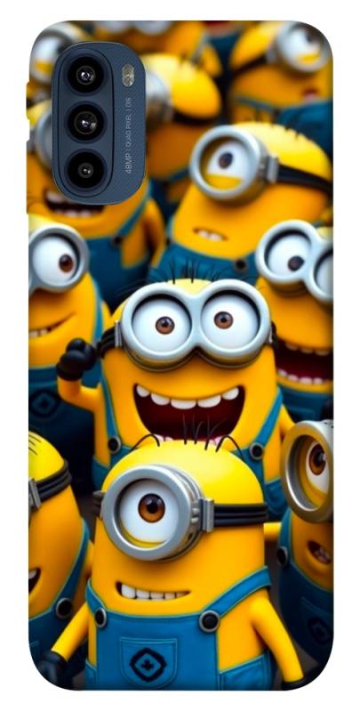 Чехол itsPrint Minions для Motorola Moto G41, детские, купить оптом с доставкой