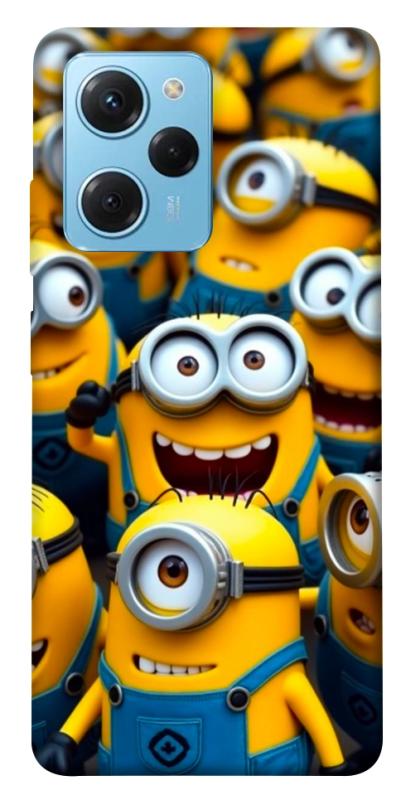 Чехол itsPrint Minions для Xiaomi Poco X5 Pro 5G, детские, купить оптом с доставкой
