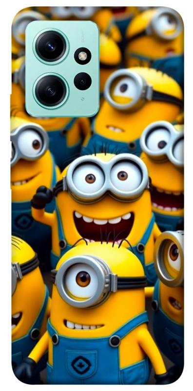 Чехол itsPrint Minions для Xiaomi Redmi Note 12 4G, детские, купить оптом с доставкой