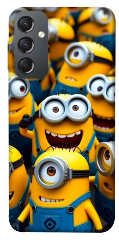 Чохол itsPrint Minions для Samsung Galaxy A24 4G, дитячі, купити оптом з доставкою
