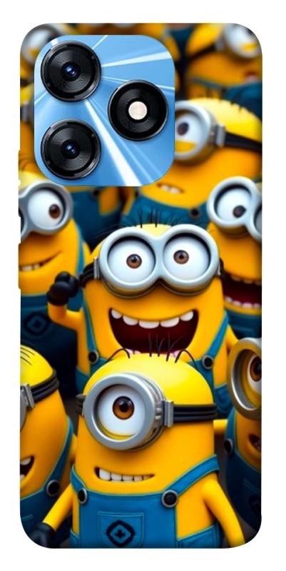 Чехол itsPrint Minions для TECNO Spark 10 Pro, детские, купить оптом с доставкой