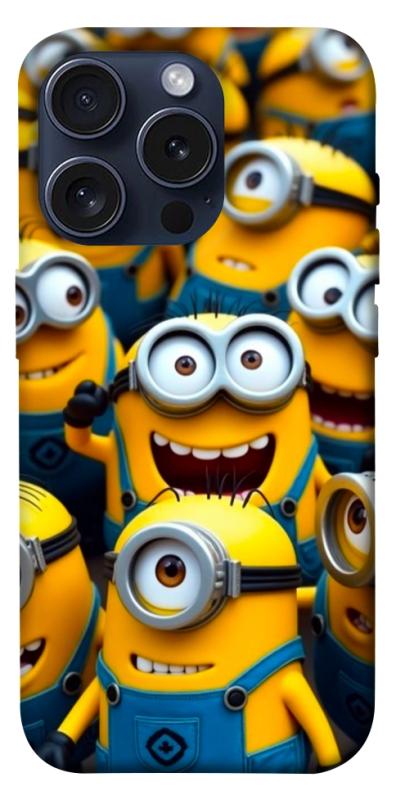Чохол itsPrint Minions для Apple iPhone 15 Pro (6.1"), дитячі, купити оптом з доставкою