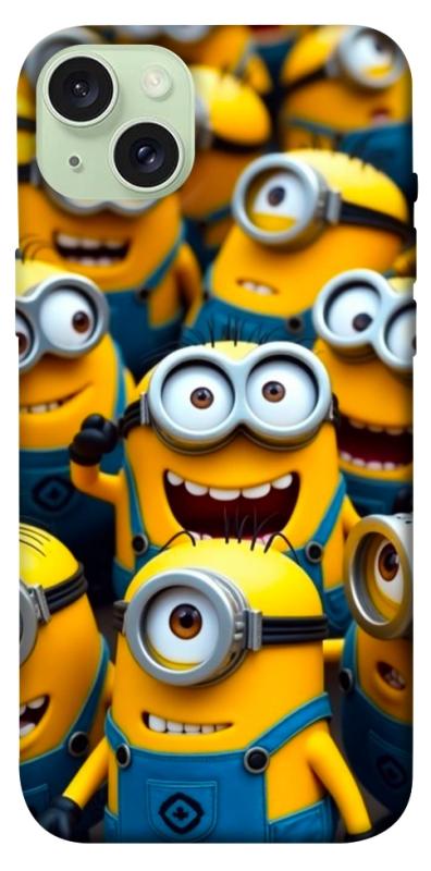 Чехол itsPrint Minions для Apple iPhone 15 Plus (6.7"), детские, купить оптом с доставкой