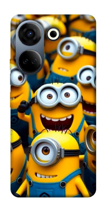 Чохол itsPrint Minions для TECNO Camon 20 Pro (CK7n), дитячі, купити оптом з доставкою