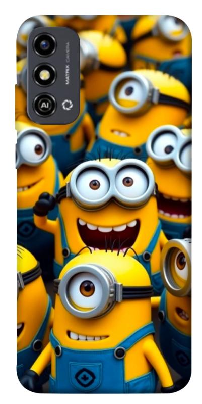 Чехол itsPrint Minions для ZTE Blade A53, детские, купить оптом с доставкой