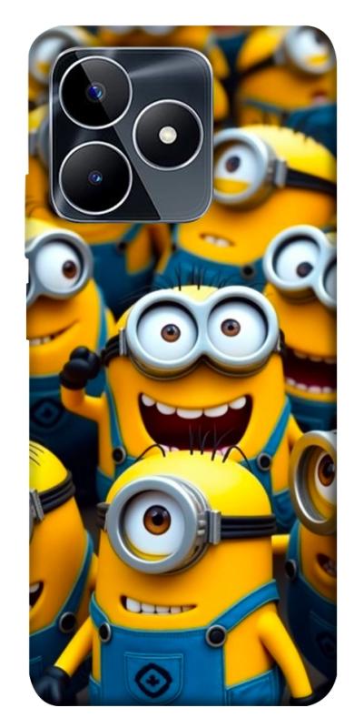 Чехол itsPrint Minions для Realme C53, детские, купить оптом с доставкой