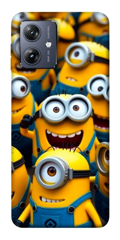 Чехол itsPrint Minions для Motorola Moto G54, детские, купить оптом с доставкой