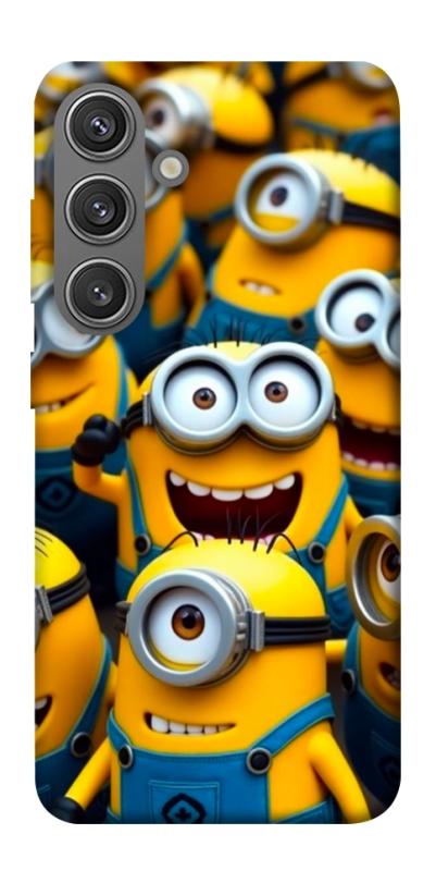 Чехол itsPrint Minions для Samsung Galaxy S24, детские, купить оптом с доставкой