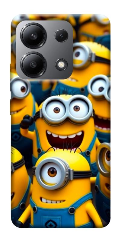 Чехол itsPrint Minions для Xiaomi Redmi Note 13 4G, детские, купить оптом с доставкой