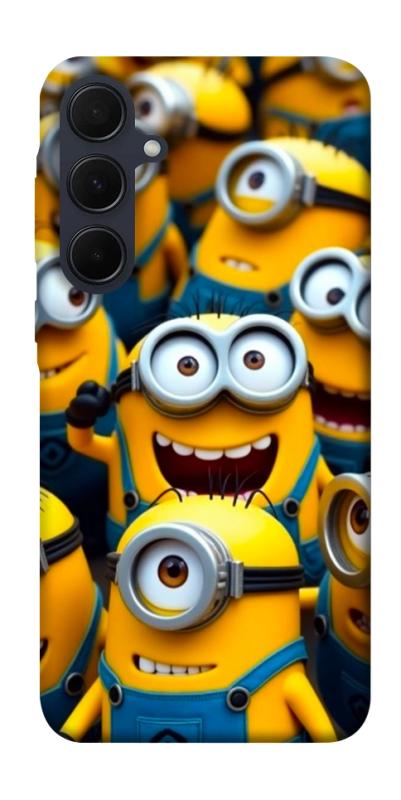 Чехол itsPrint Minions для Samsung Galaxy A55, детские, купить оптом с доставкой