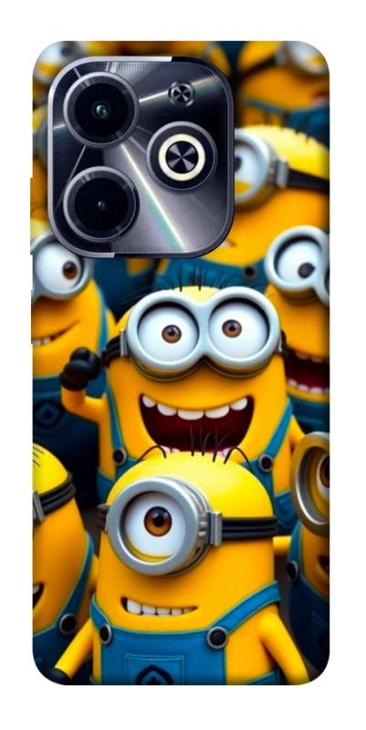 Чехол itsPrint Minions для Infinix Hot 40i, детские, купить оптом с доставкой