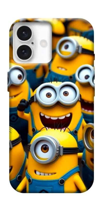 Чехол itsPrint Minions для Apple iPhone 16 (6.1"), детские, купить оптом с доставкой