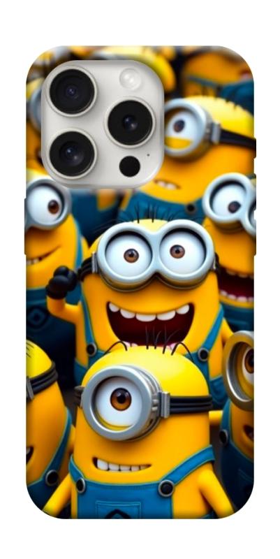 Чохол itsPrint Minions для Apple iPhone 16 Pro (6.3"), дитячі, купити оптом з доставкою